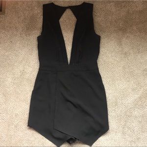 Glamorous black dress/romper